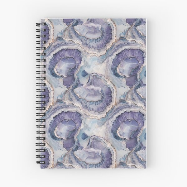 Item preview, Frosted Geode Crystals Icy Tones designed and sold by MidArtForge.
