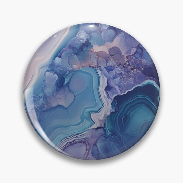 Item preview, Frosted Geode Crystals Icy Tones designed and sold by MidArtForge.