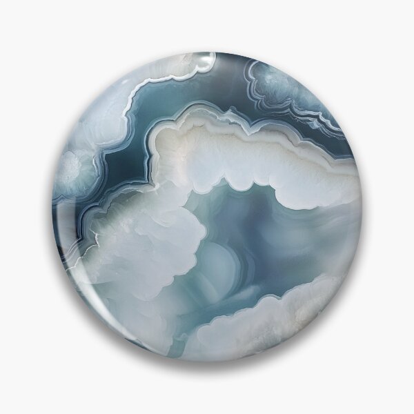 Item preview, Frosted Geode Crystals Icy Tones designed and sold by MidArtForge.