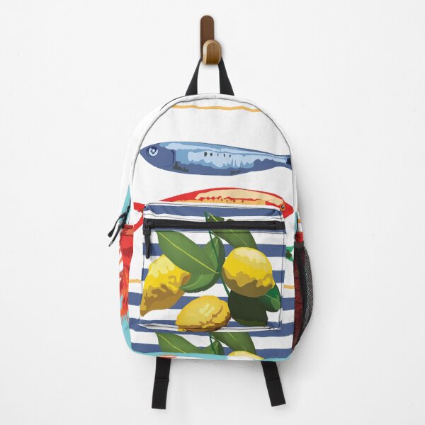 Item preview, Lobster, sardines and Amalfi lemons designed and sold by Sarah Marsh.