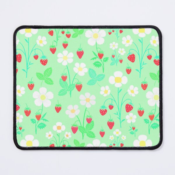 Item preview, Wild Strawberries Mint Green designed and sold by SilverPegasus.