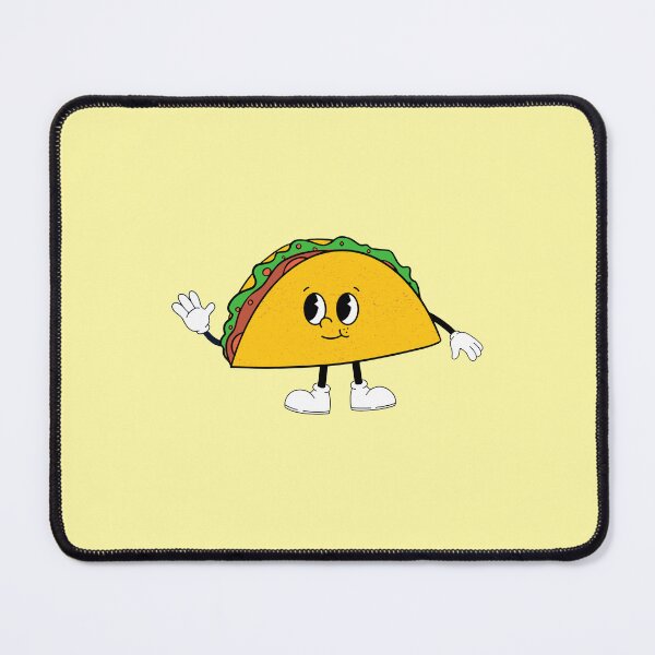 Item preview, Smiling Taco Character designed and sold by Elviqus Shop.