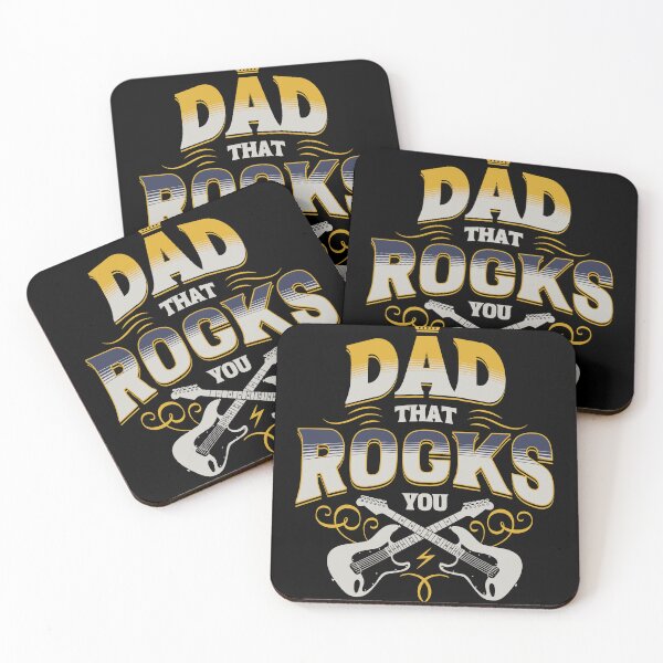 Item preview, Dad That Rocks You - Music Father's Day Gift designed and sold by flidesign .