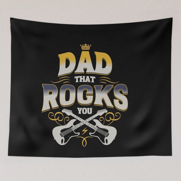 Item preview, Dad That Rocks You - Music Father's Day Gift designed and sold by flidesign .