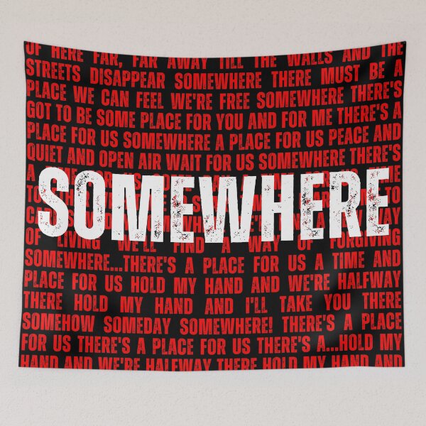 Item preview, West Side Story lyrics  designed and sold by broadwaygirl142.
