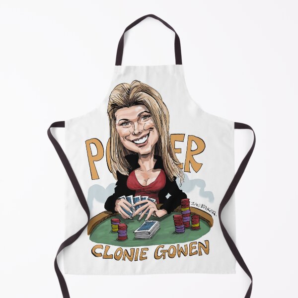 Item preview, Clonie Gowen caricature by Ian Baker designed and sold by IanBakerToons.