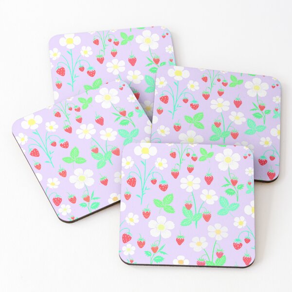 Item preview, Wild Strawberries Lavender designed and sold by SilverPegasus.