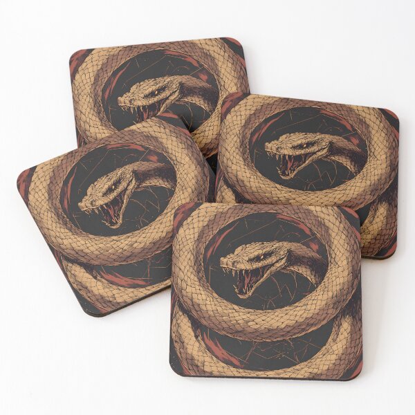 Item preview, Ouroboros Eternal Serpent and Rebirth designed and sold by MidArtForge.