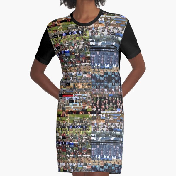 "Django Away! Thingy Frames" - Full Graphic Dress Graphic T-Shirt Dress