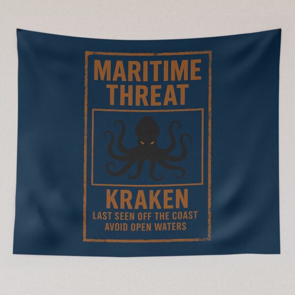 Item preview, Classified Creatures - Kraken designed and sold by ZAMNSupply.