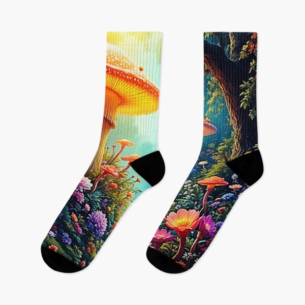 Item preview, Enchanted Mushroom Forest Dream designed and sold by Health And Fitness Posts e-Store.