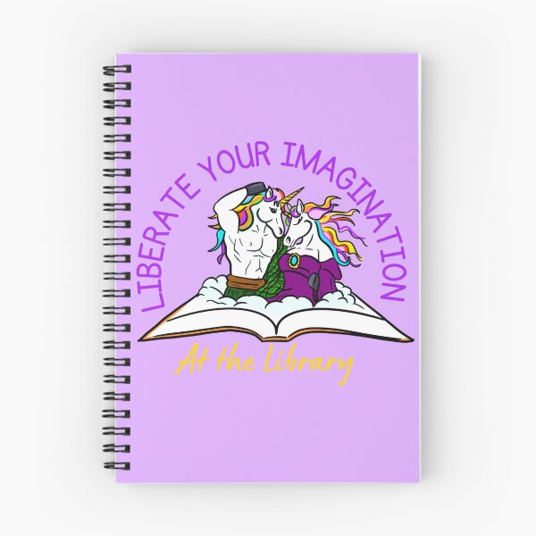 Item preview, Liberate your imagination at the library designed and sold by Kate Miller Illustrator.