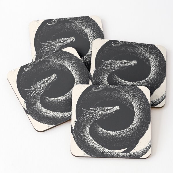 Item preview, Ouroboros Eternal Serpent and Rebirth designed and sold by MidArtForge.