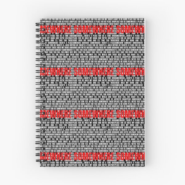 Item preview, West Side Story lyrics  designed and sold by broadwaygirl142.
