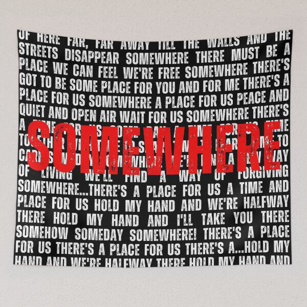 Item preview, West Side Story lyrics  designed and sold by broadwaygirl142.