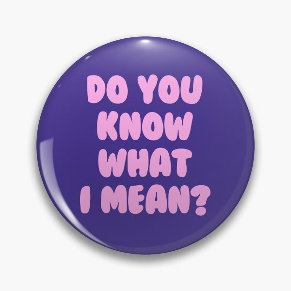 Item preview, Do you know what I mean? Manchunian Slang - Pink designed and sold by FunnehGacha.