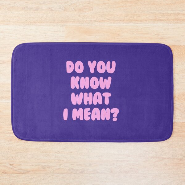 Item preview, Do you know what I mean? Manchunian Slang - Pink designed and sold by FunnehGacha.