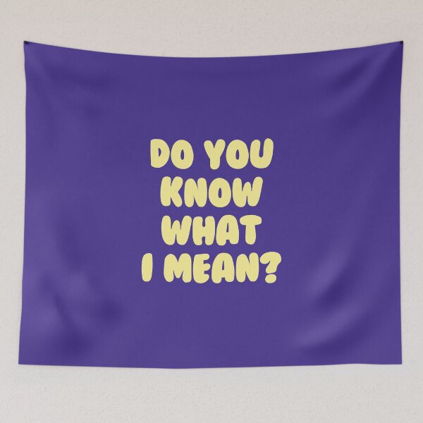 Item preview, Do you know what I mean? Manchunian Slang - Yellow designed and sold by FunnehGacha.