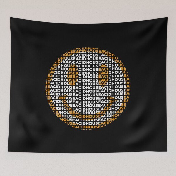 Item preview, Acid House Smiley Face | Classic Rave Culture Design Featuring “Acid House” Typography designed and sold by paulo silveira.