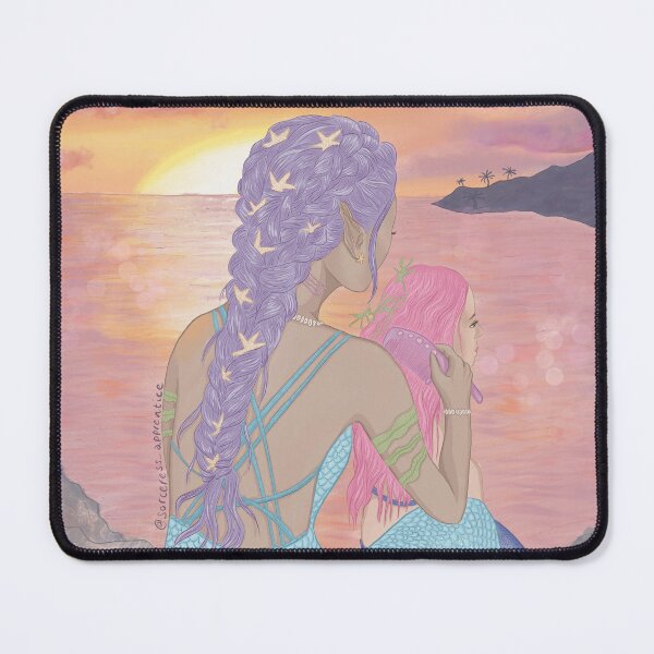 Item preview, Mermaid sisters hair braiding - Mermay 2025 designed and sold by SorceressApprentice.