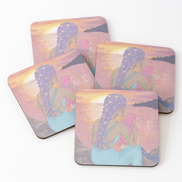 Item preview, Mermaid sisters hair braiding - Mermay 2025 designed and sold by SorceressApprentice.