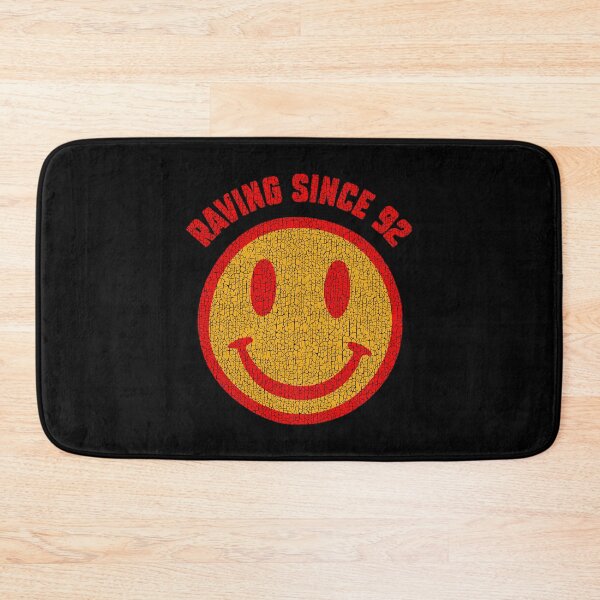 Item preview, Raving Since 92  | Vintage Acid House Smiley Face Design for Electronic Music and Techno Fans designed and sold by paulo silveira.