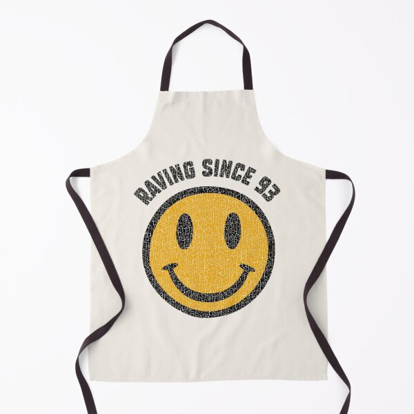 Item preview, Raving Since 93 | Vintage Acid House Smiley Face Design for Electronic Music and Techno Fans designed and sold by paulo silveira.