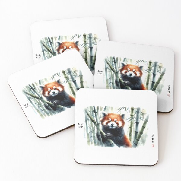 Artikelvorschau, Wilde Schönheit des Roten Pandas entworfen und verkauft von KRISS DEL - STUDIO.
