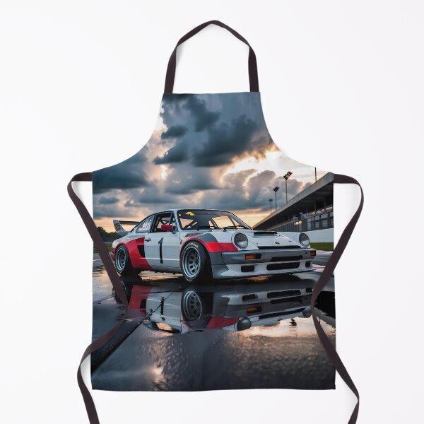 Item preview, Vintage Racing Car on Wet Pit Lane designed and sold by TomxDesign.