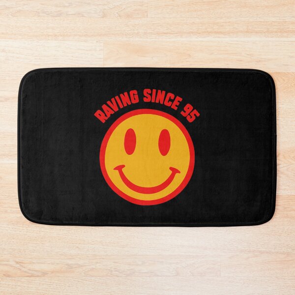 Item preview, Raving Since 94  | Vintage Acid House Smiley Face Design for Electronic Music and Techno Fans designed and sold by paulo silveira.