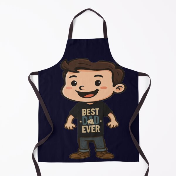 Item preview, Cute Boy "BEST DAD EVER" designed and sold by tinkeybabes.
