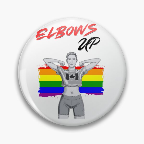 Item preview, Elbow Up Rainbow designed and sold by CBGD 2020.