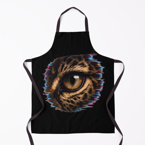 Item preview, Glitched Leopard Eye Close-Up designed and sold by MysticArtisan.