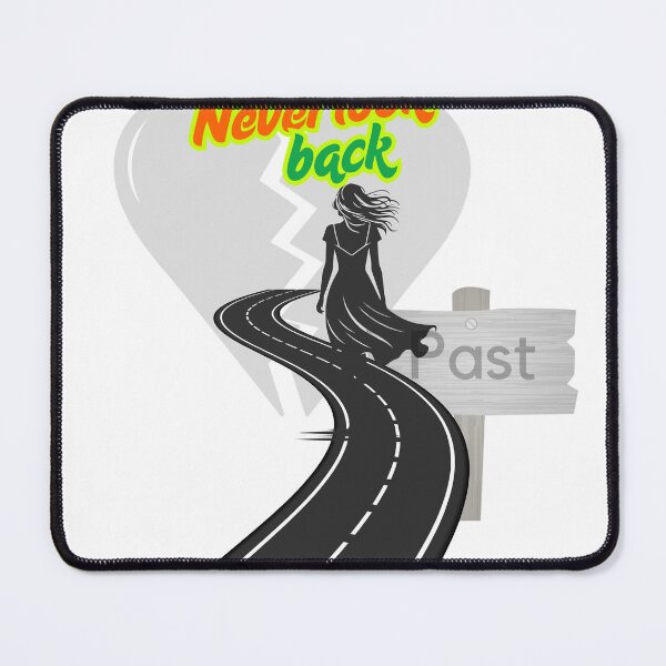 Item preview, Never Look Back - Motivational Road to the Future Design designed and sold by Yaso studio .