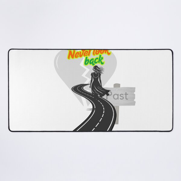 Item preview, Never Look Back - Motivational Road to the Future Design designed and sold by Yaso studio .