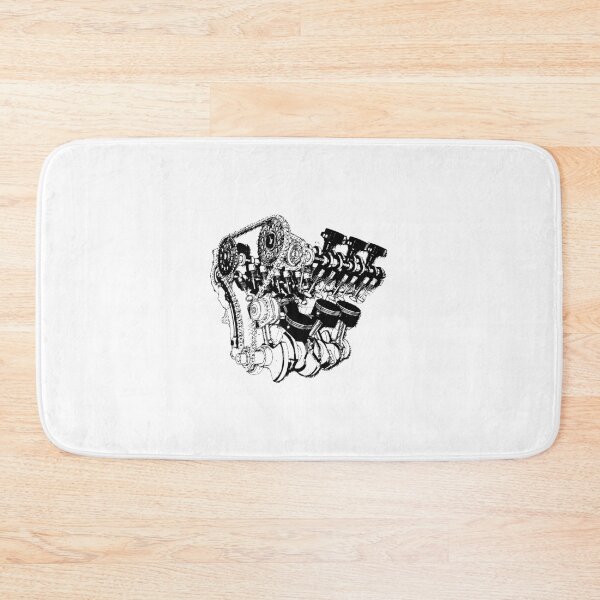 Item preview, Black engine graphic designed and sold by Viper58.