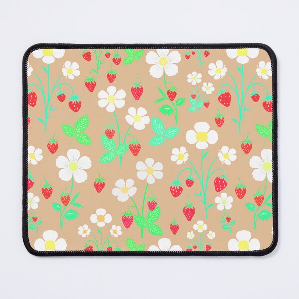Item preview, Wild Strawberries Beige designed and sold by SilverPegasus.