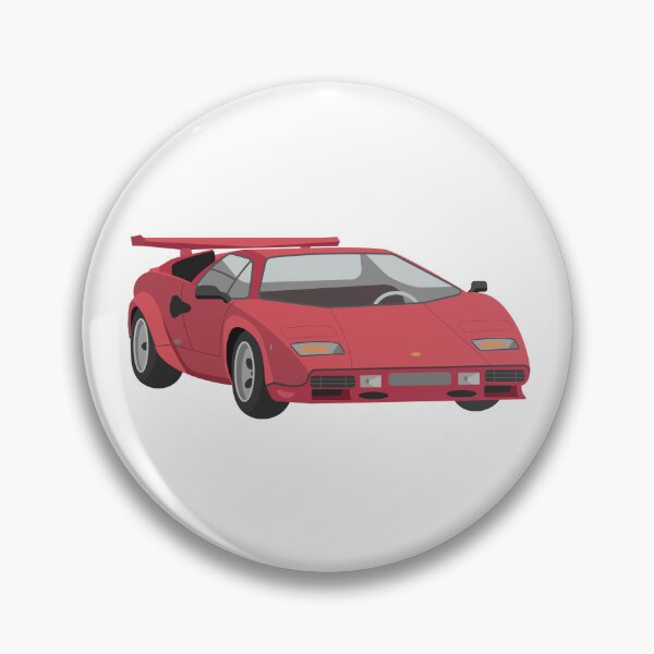 Item preview, Red 1980s-Style sport car graphic designed and sold by Viper58.
