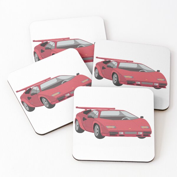 Item preview, Red 1980s-Style sport car graphic designed and sold by Viper58.