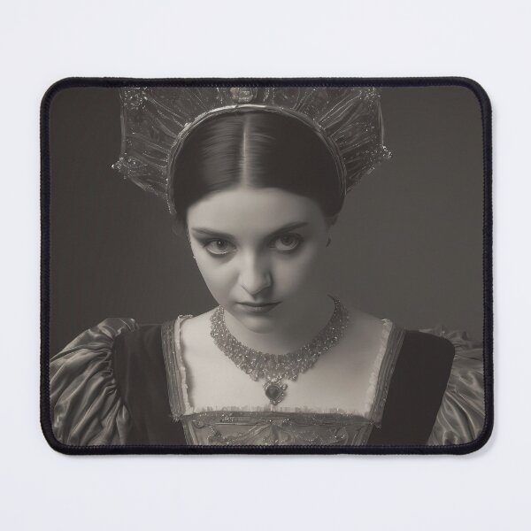 Item preview, The Sable Duchess – Baroque Noir Portrait designed and sold by Boohoo Beach.