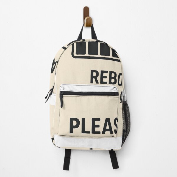 Item preview, Please Wait... Rebooting Charm and Logic | Funny Geek Quote Shirt designed and sold by TheCreativeVLT.
