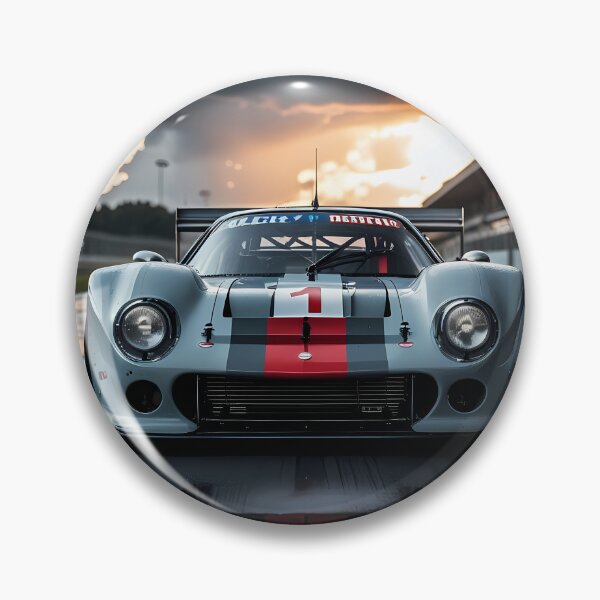 Item preview, Detailed Classic Racecar at Sunset Track designed and sold by TomxDesign.