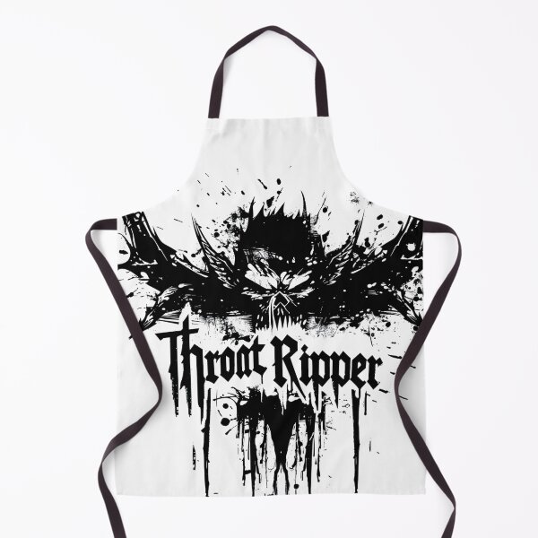 Item preview, Throat Ripper band logo designed and sold by PitchBlackIcon.