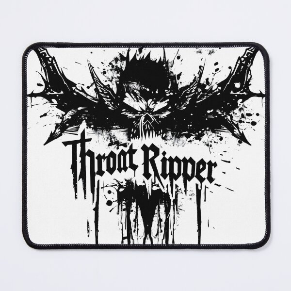 Item preview, Throat Ripper band logo designed and sold by PitchBlackIcon.