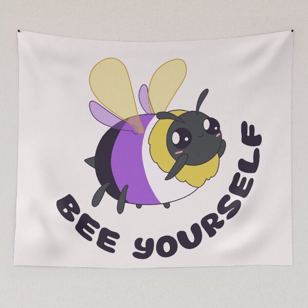 Item preview, Pride: Bee Yourself - Nonbinary designed and sold by BizzyIzzy24.
