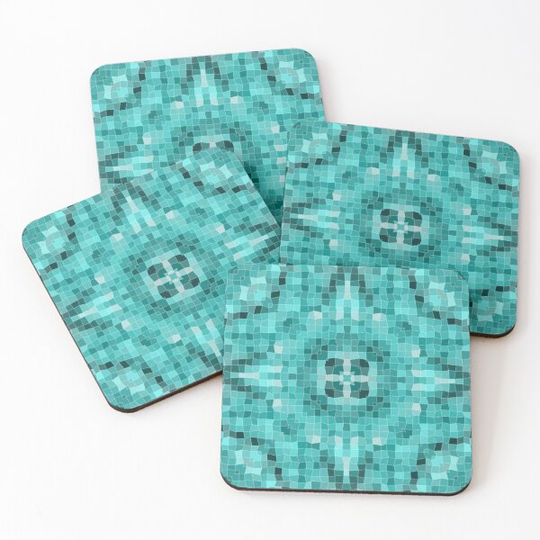 Item preview, Abstract Mosaic Kaleidoscopic Distortion designed and sold by ObsidianDaz.