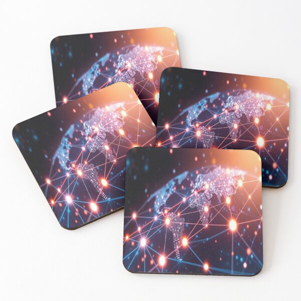 Item preview, A Web of Connections Enveloping the Globe designed and sold by darkzak.