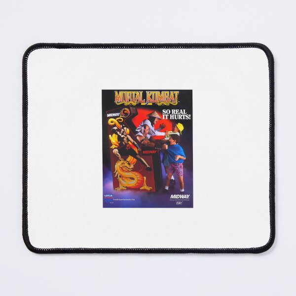 Item preview, flyer mortal combat antique arcade game 1992 designed and sold by ZENAJ-art.
