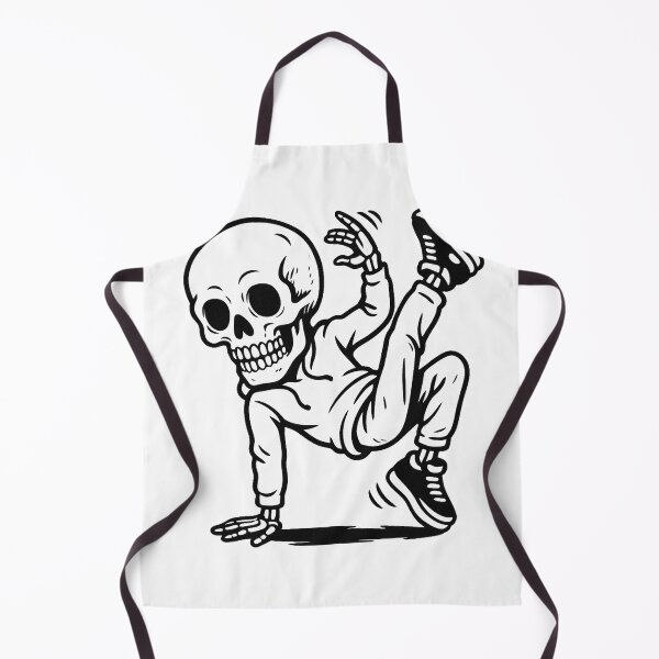 Item preview, Breakdancer Skull designed and sold by virusRojo.