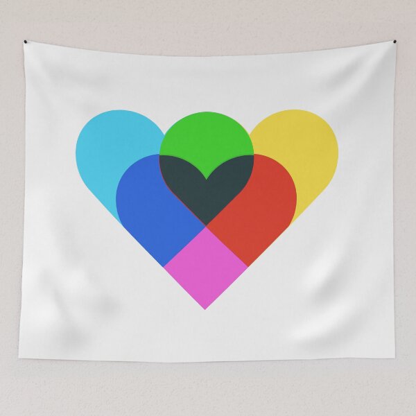 Item preview, Queer hearths designed and sold by remerasnerdas.